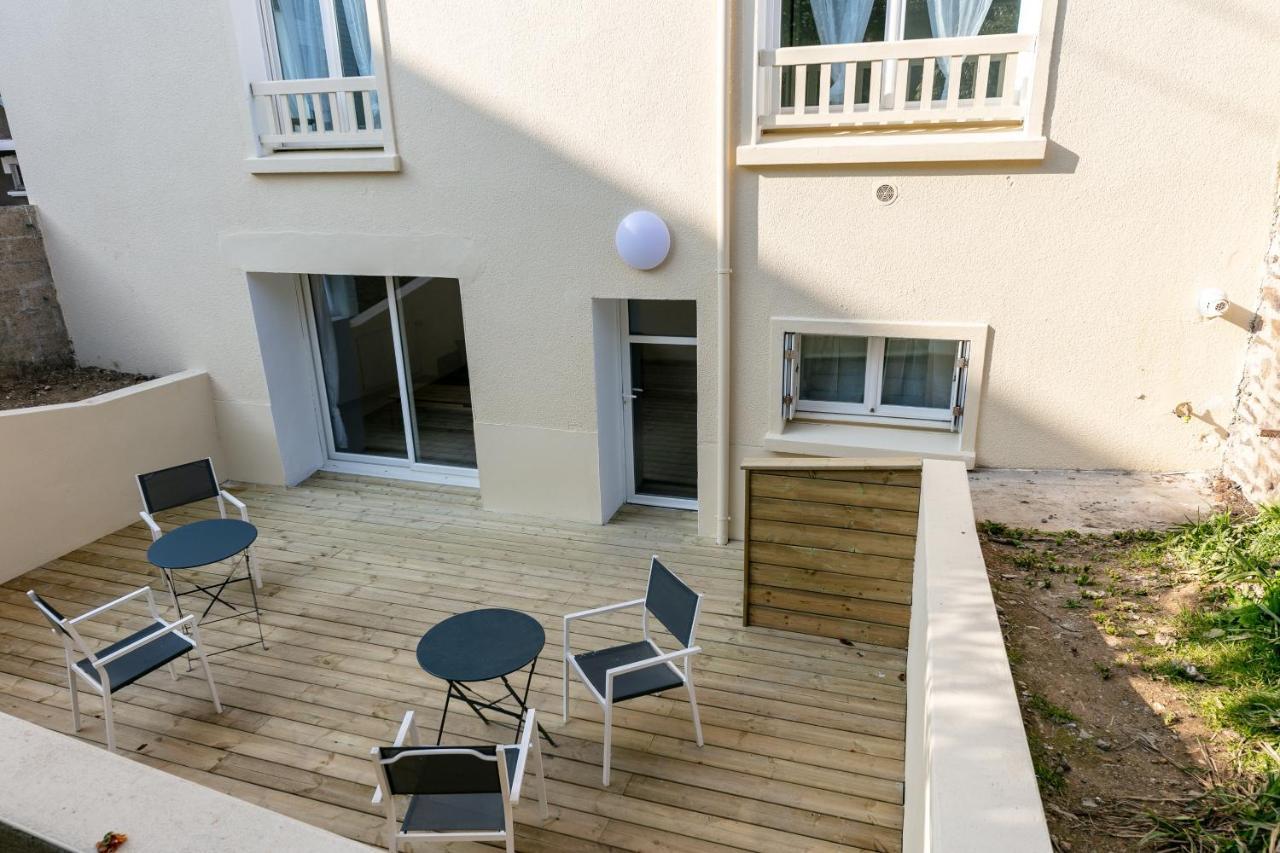 Le Belem : Chambre Spacieuse Avec Sdb Privative, Cuisine Et Salon Partages, Terrasse, Proche Facs Et Centre Brest Exterior foto